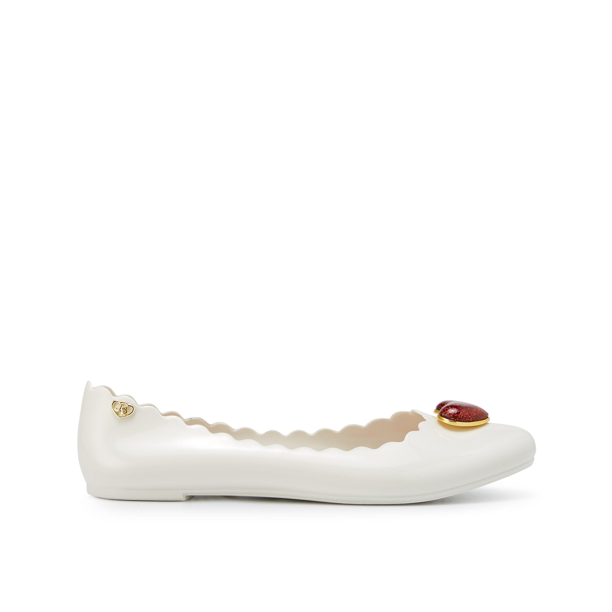 Sophie Layne Flat Ballerinas White