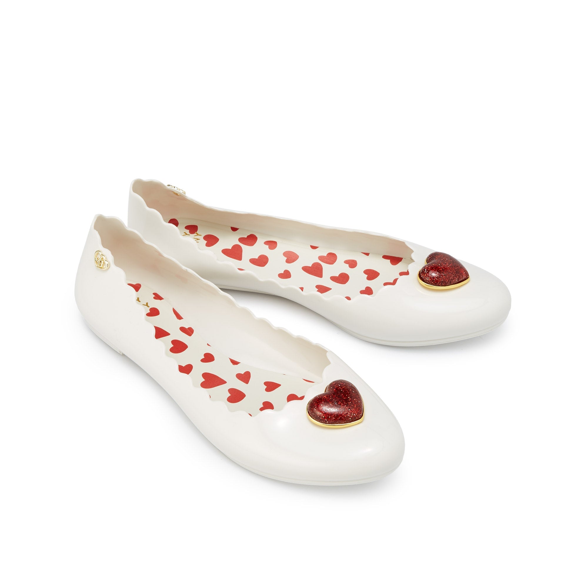 Sophie Layne Flat Ballerinas White