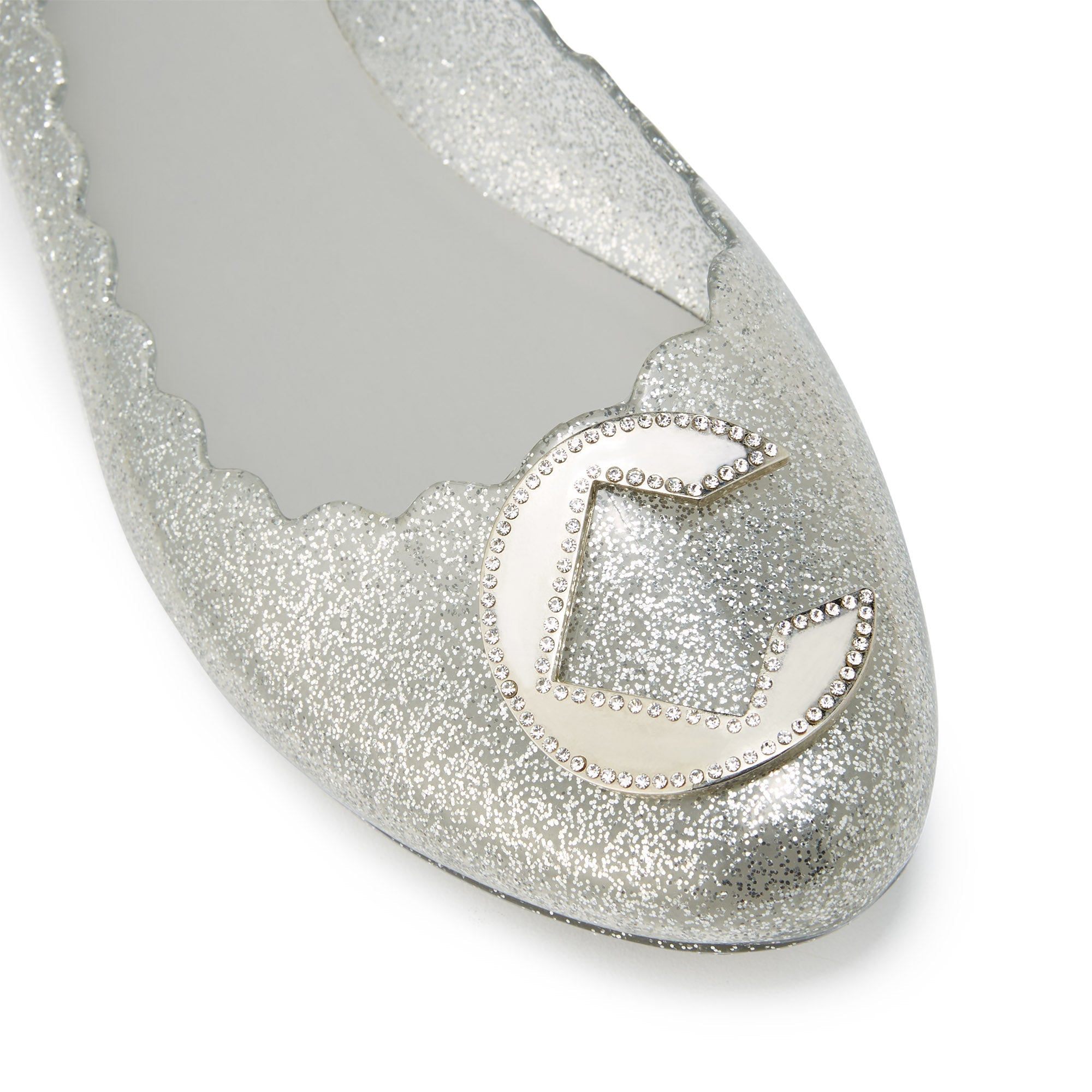 Sophie Vidada Flat Ballerinas Silver