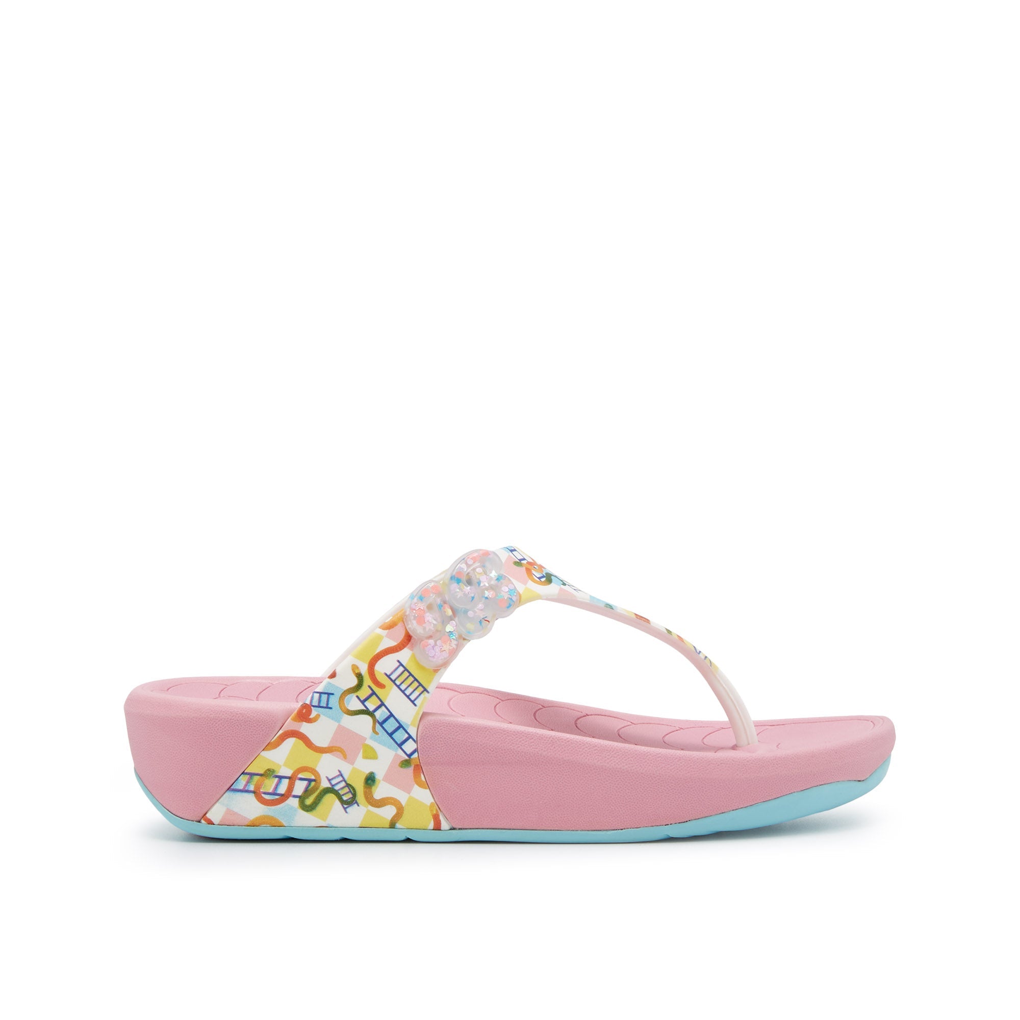 Bunny Soft Winona Flat Sandals Pink