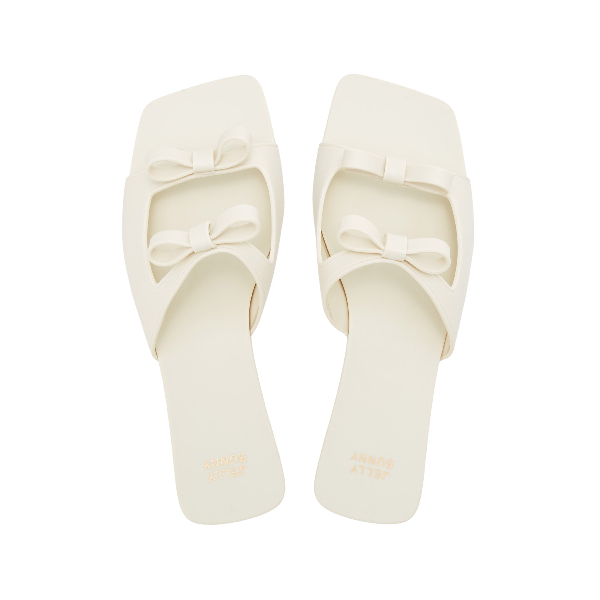 Darat Flat Sandals White