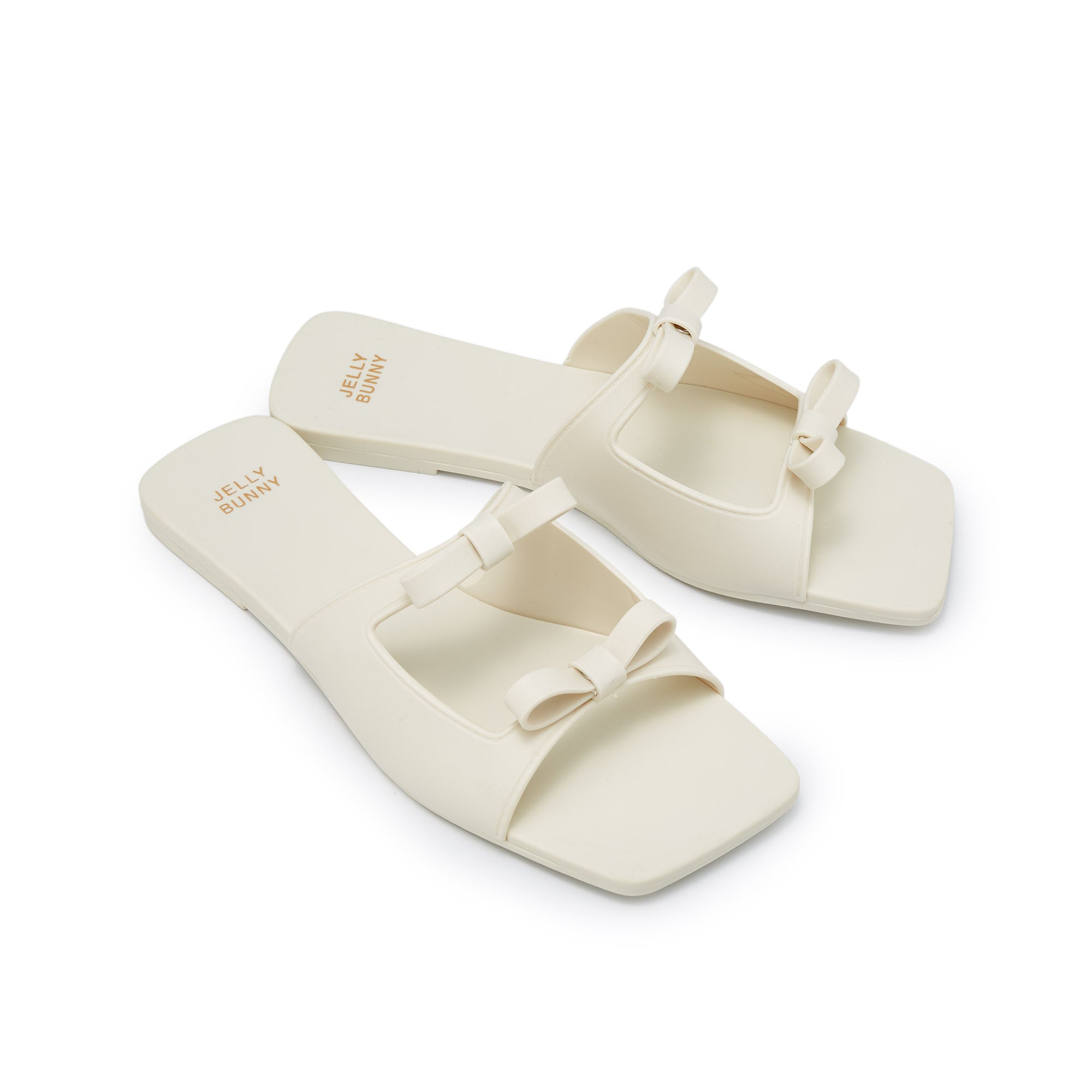 Darat Flat Sandals White