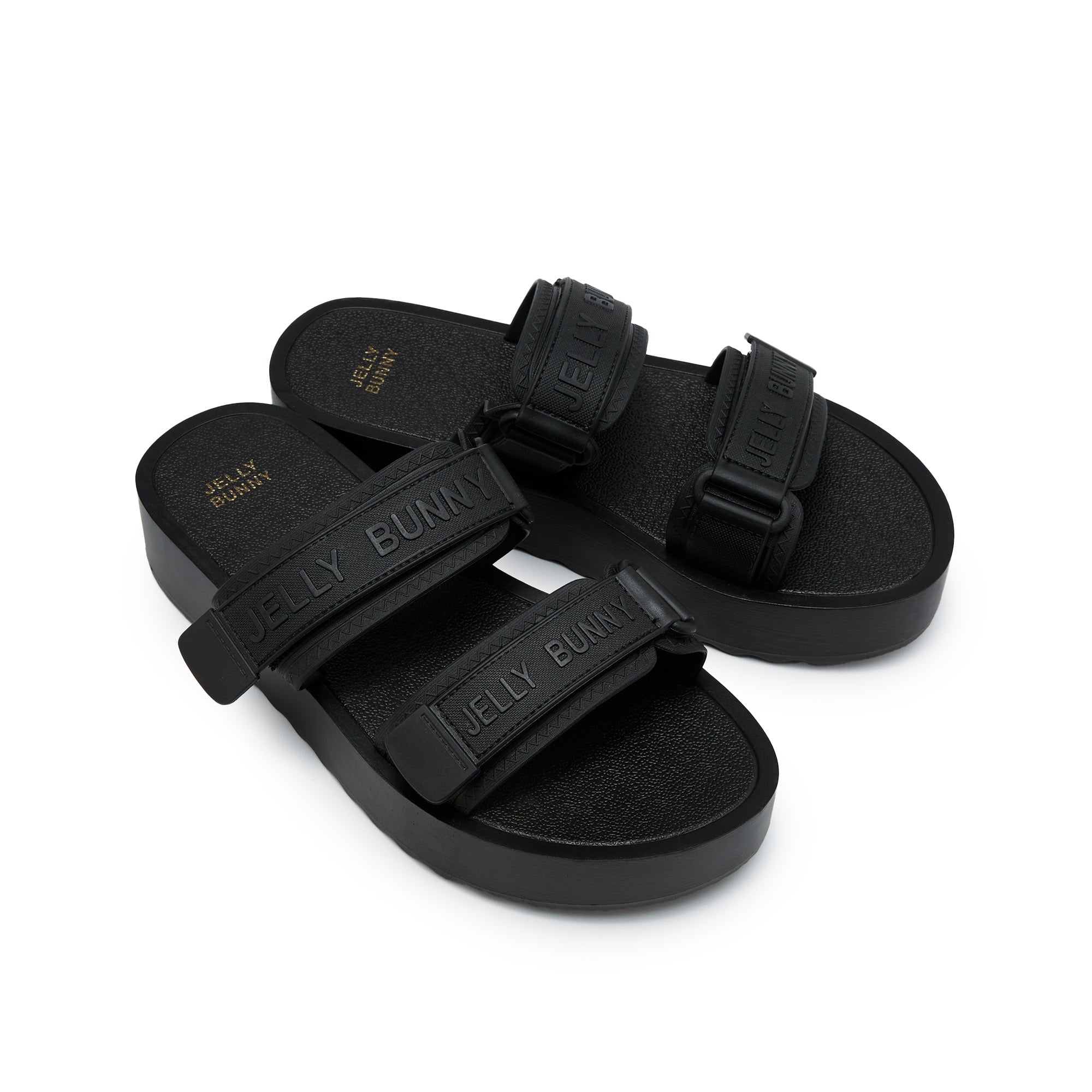 Yakusou Platform Sandals Black