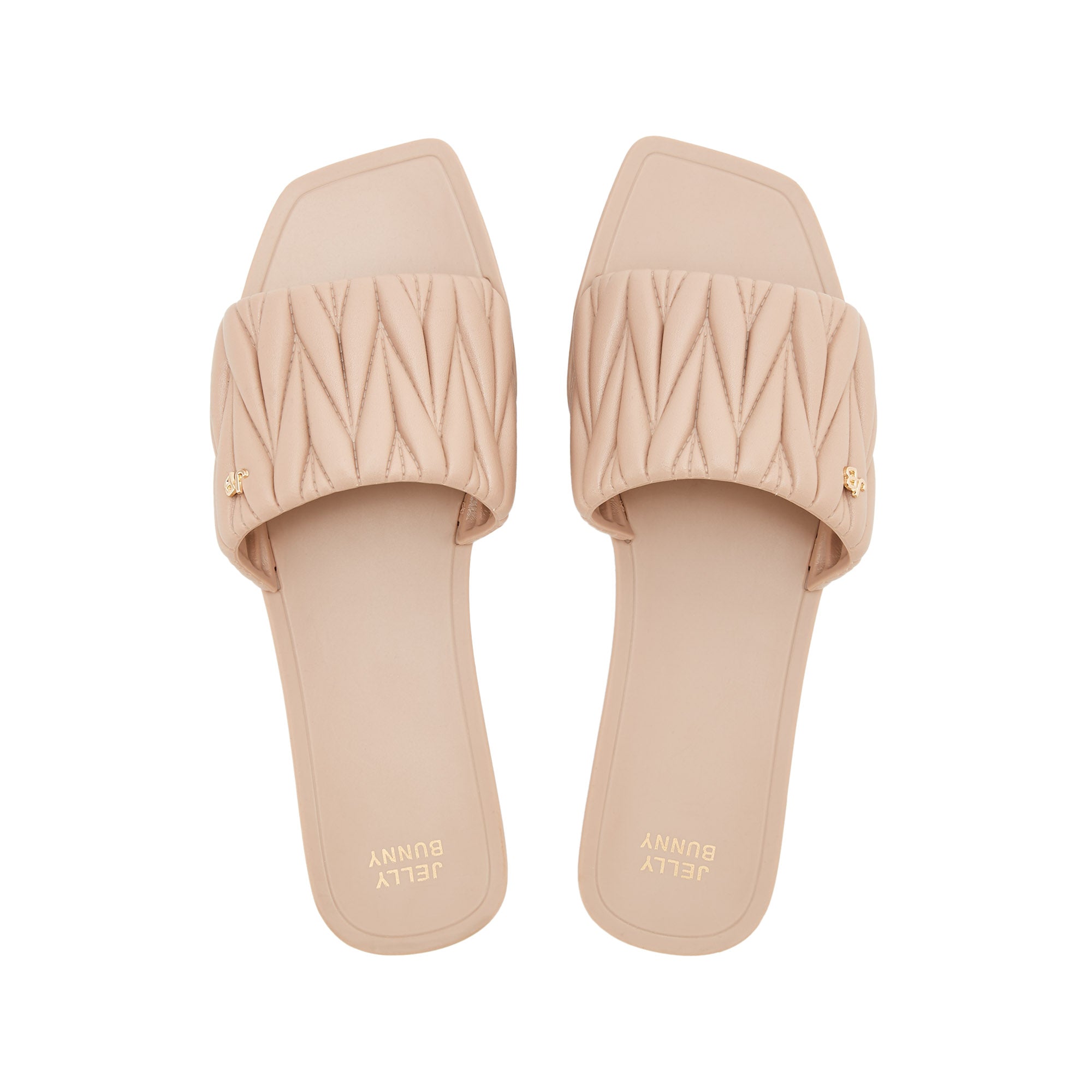 Noufu Flat Sandals Beige