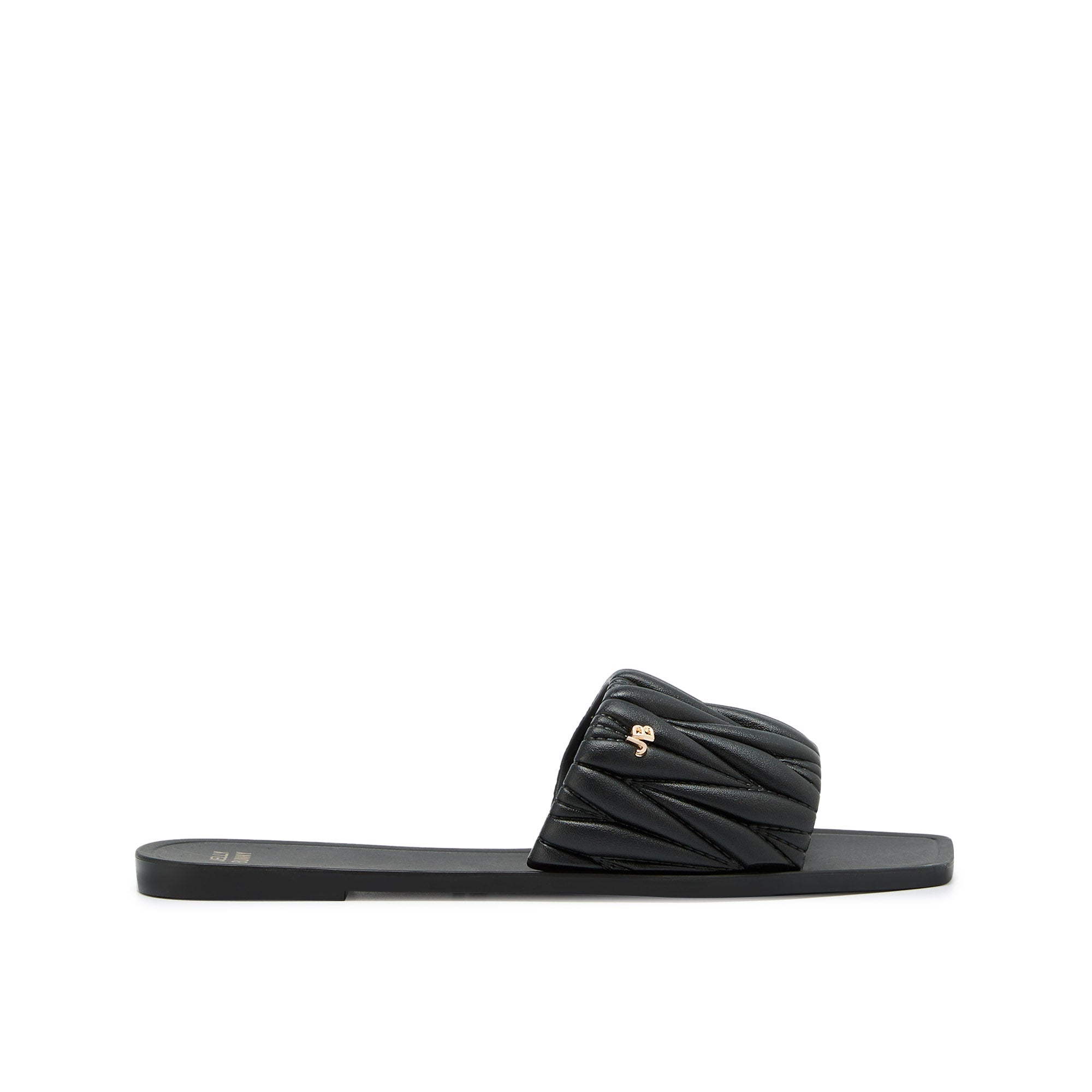 Noufu Flat Sandals Black