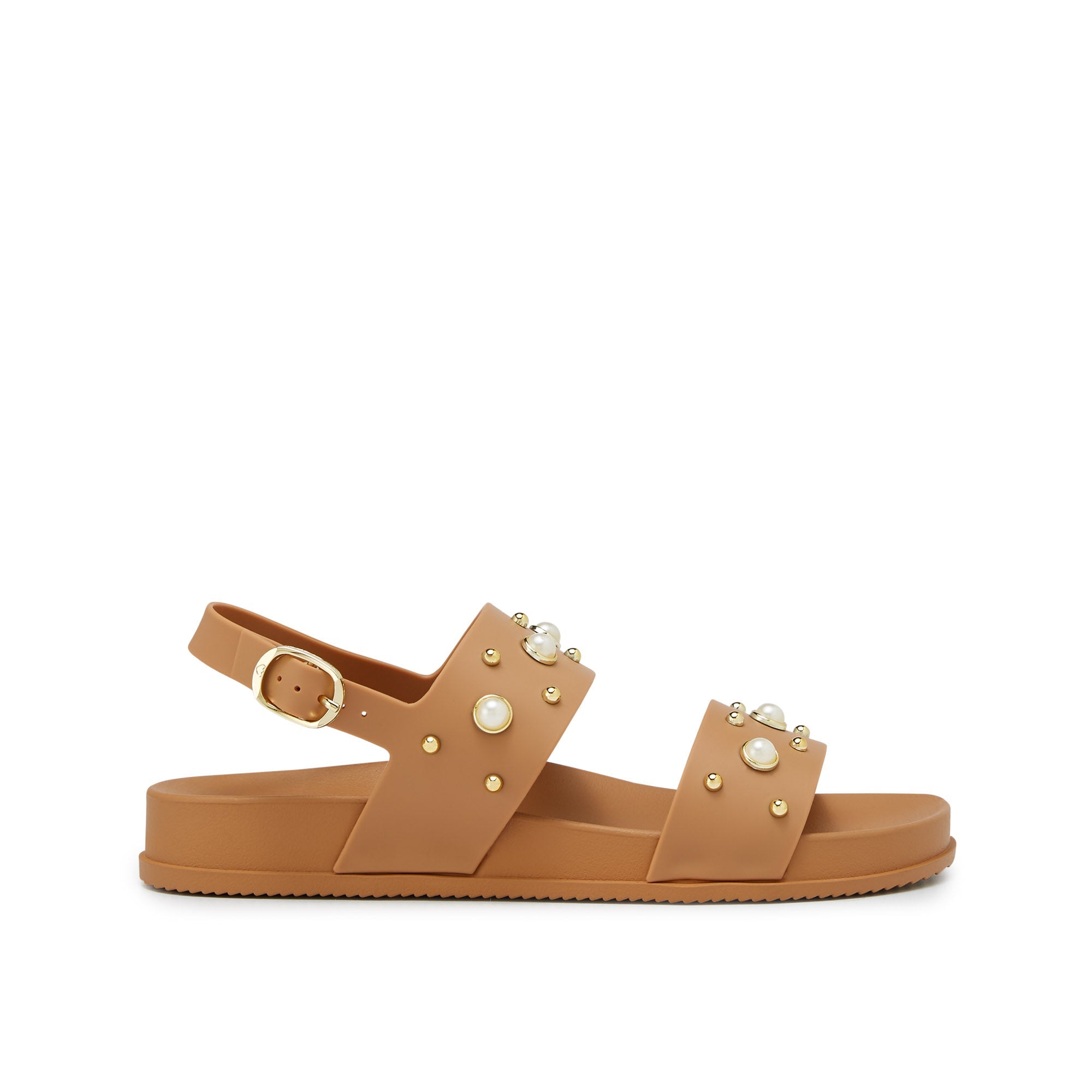 Kadi Kei Flat Sandals Brown