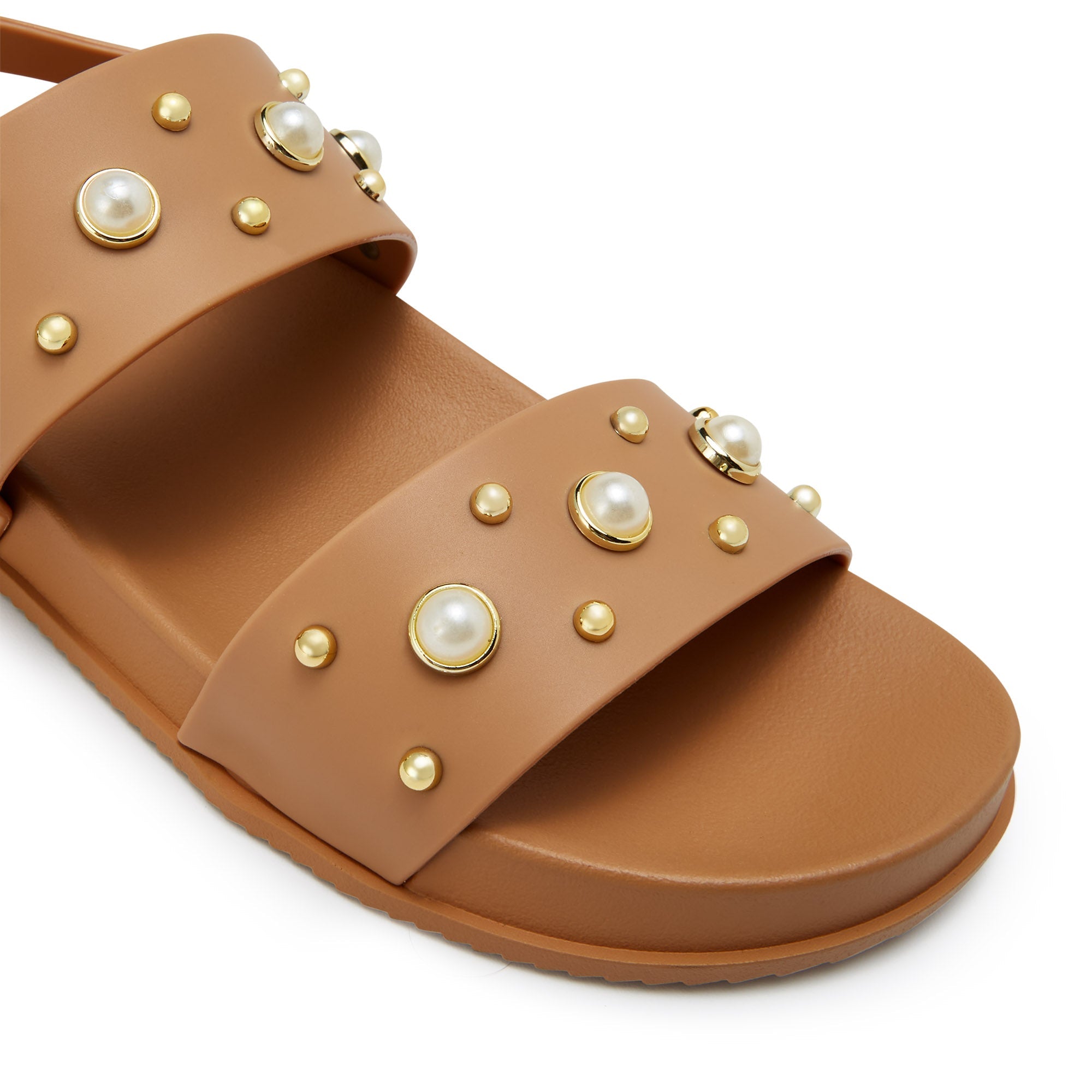 Kadi Kei Flat Sandals Brown