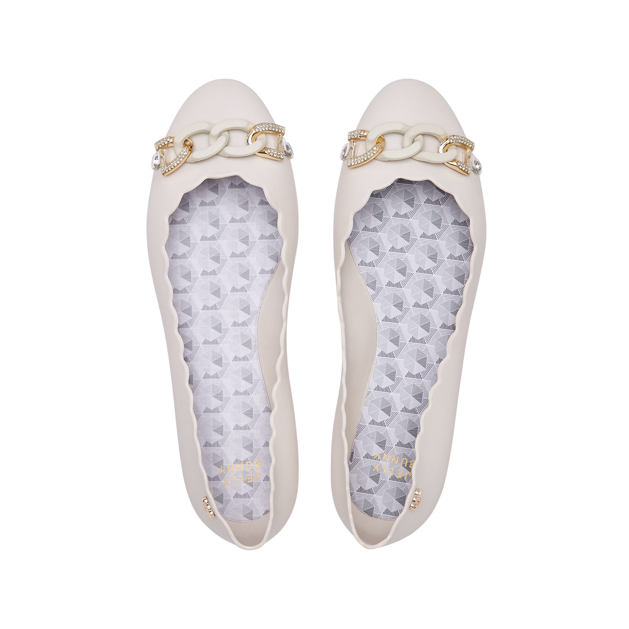 Sophie Adelina Flat Ballerinas Beige