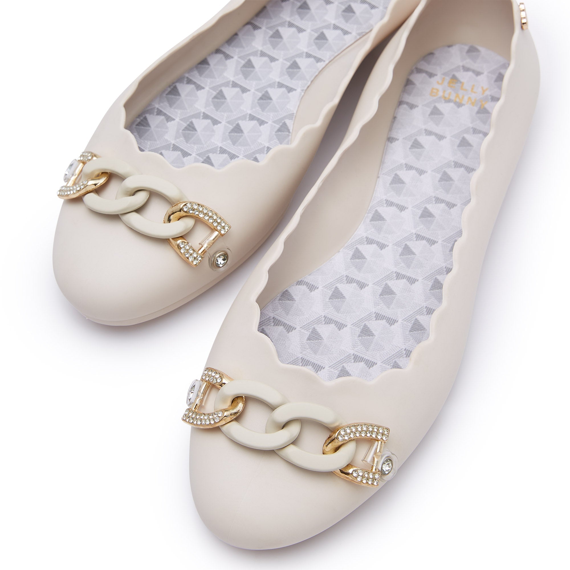 Sophie Adelina Flat Ballerinas Beige