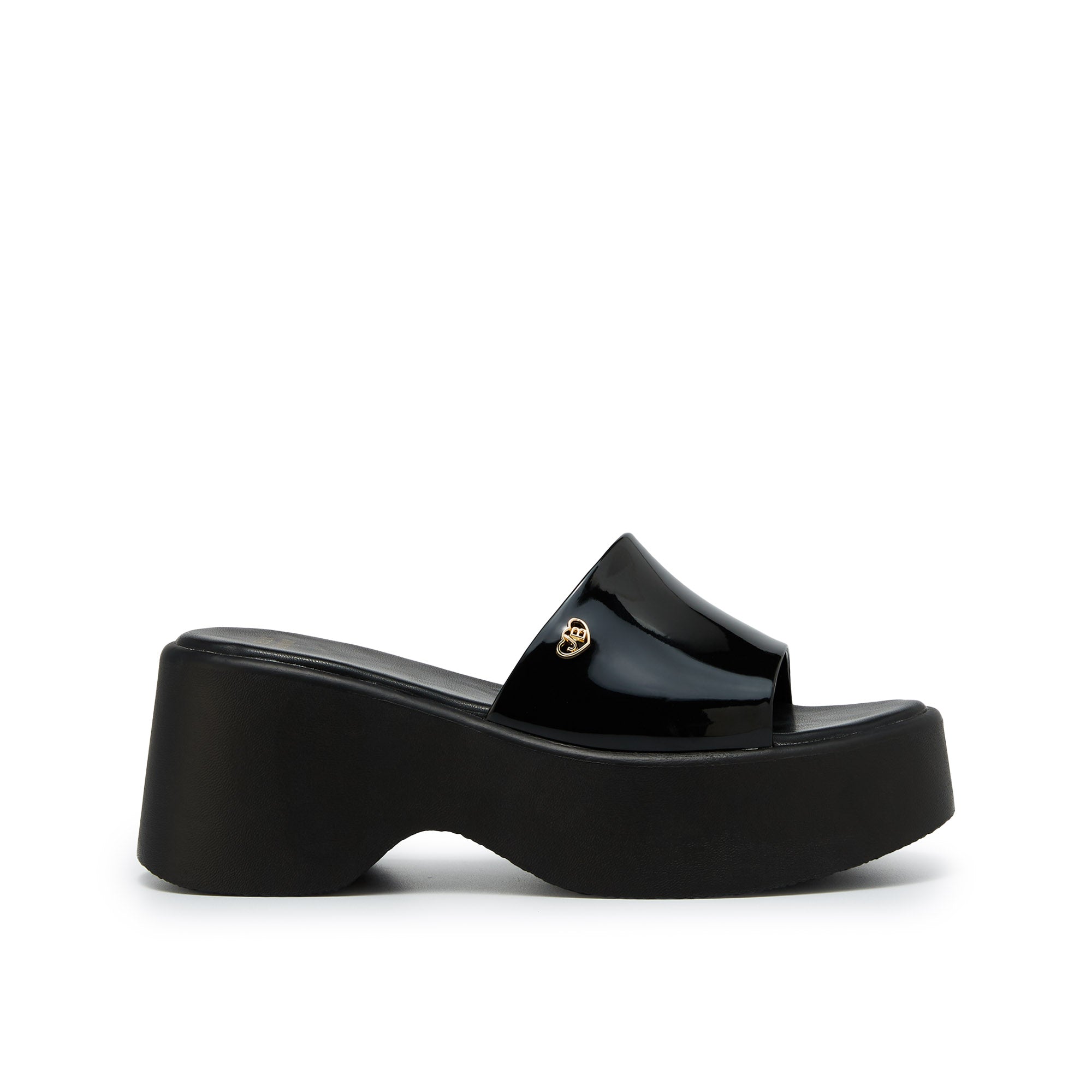 Charmy Platform Sandals Black