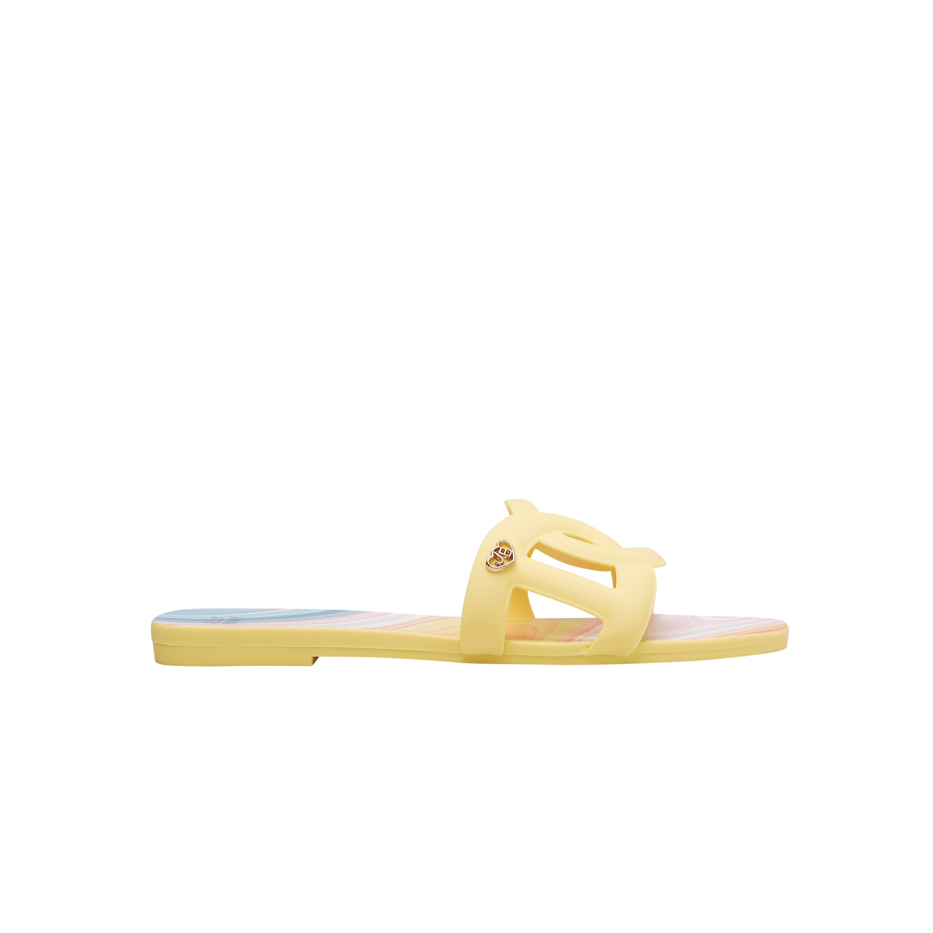 Grase Alexandria Flat Sandals Yellow