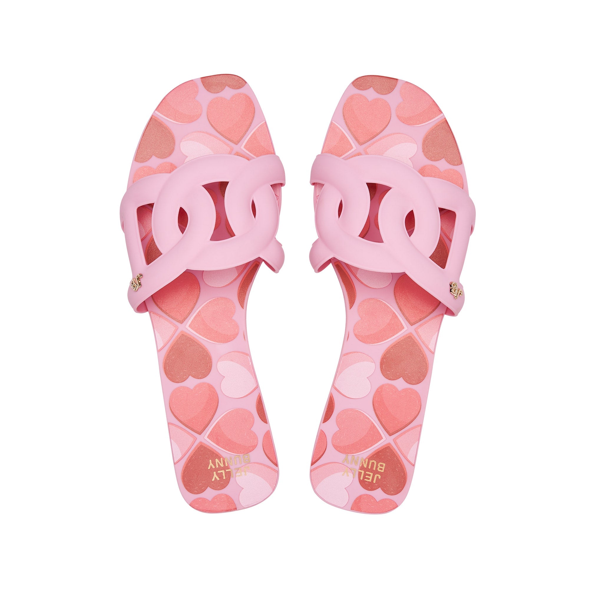 Grase Nancy Love Flat Sandals Pink