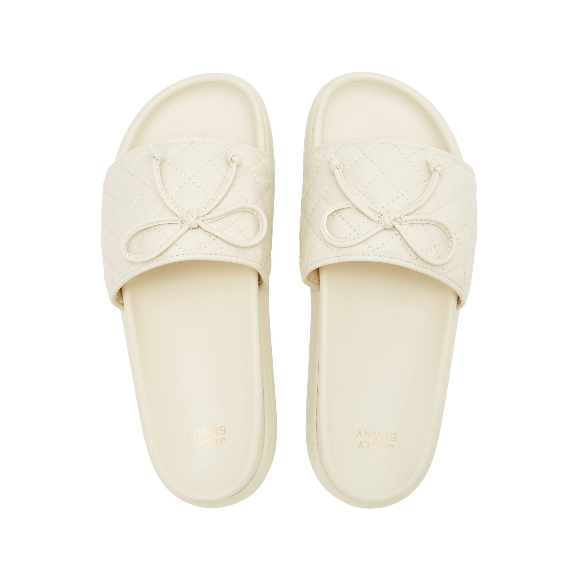 Catalina Flat Sandals White