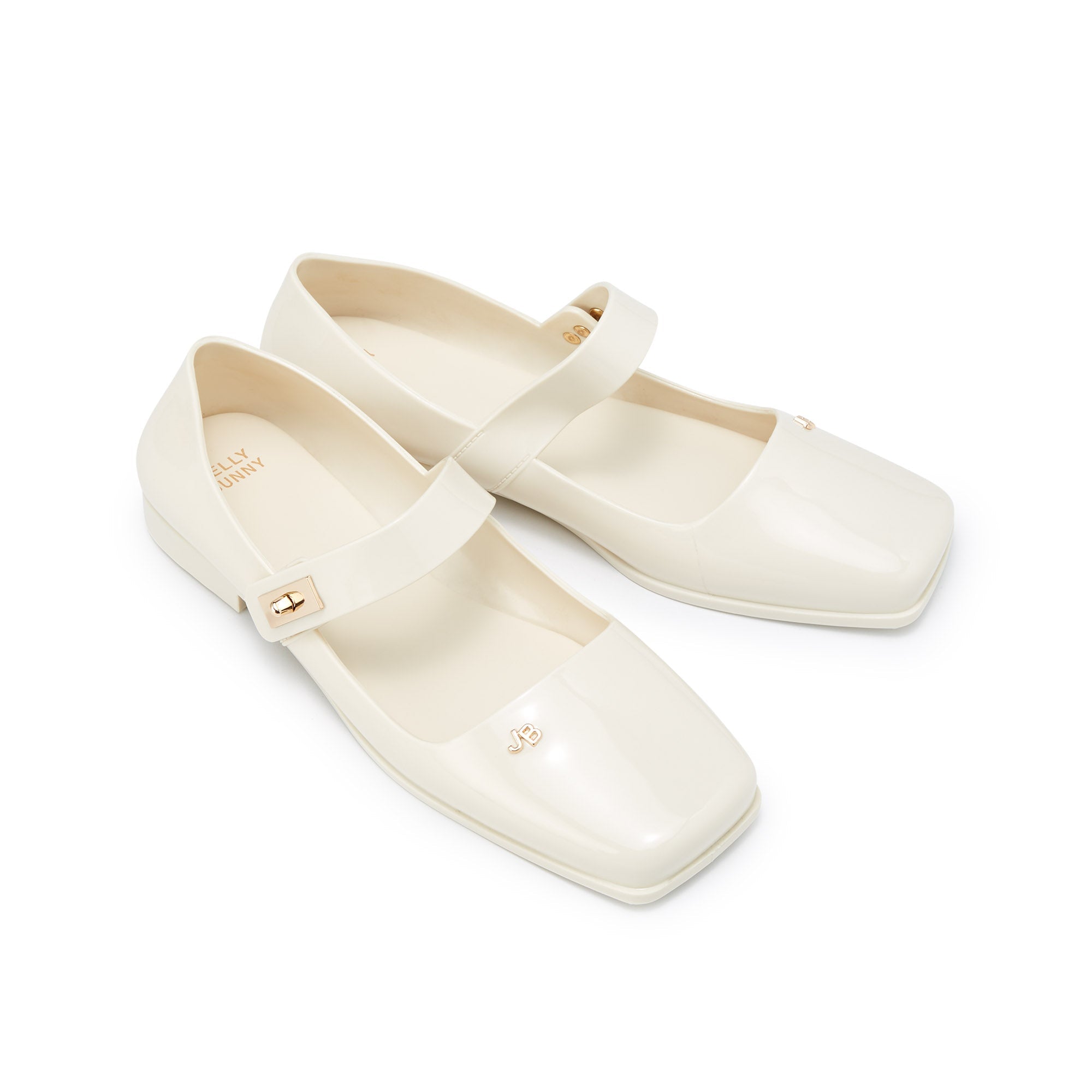 Neko Flat Ballerinas Ivory