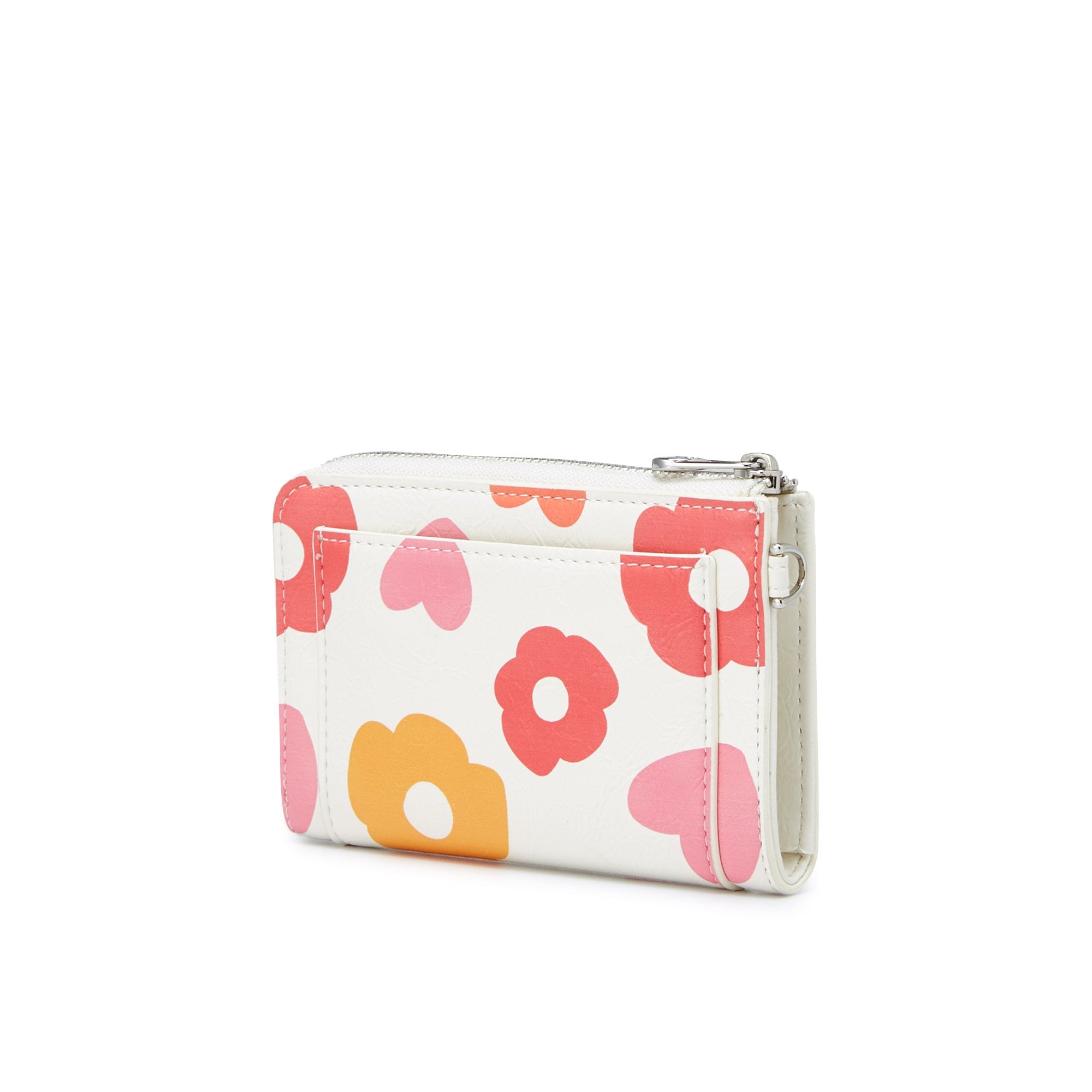 Flonte Short Wallet White