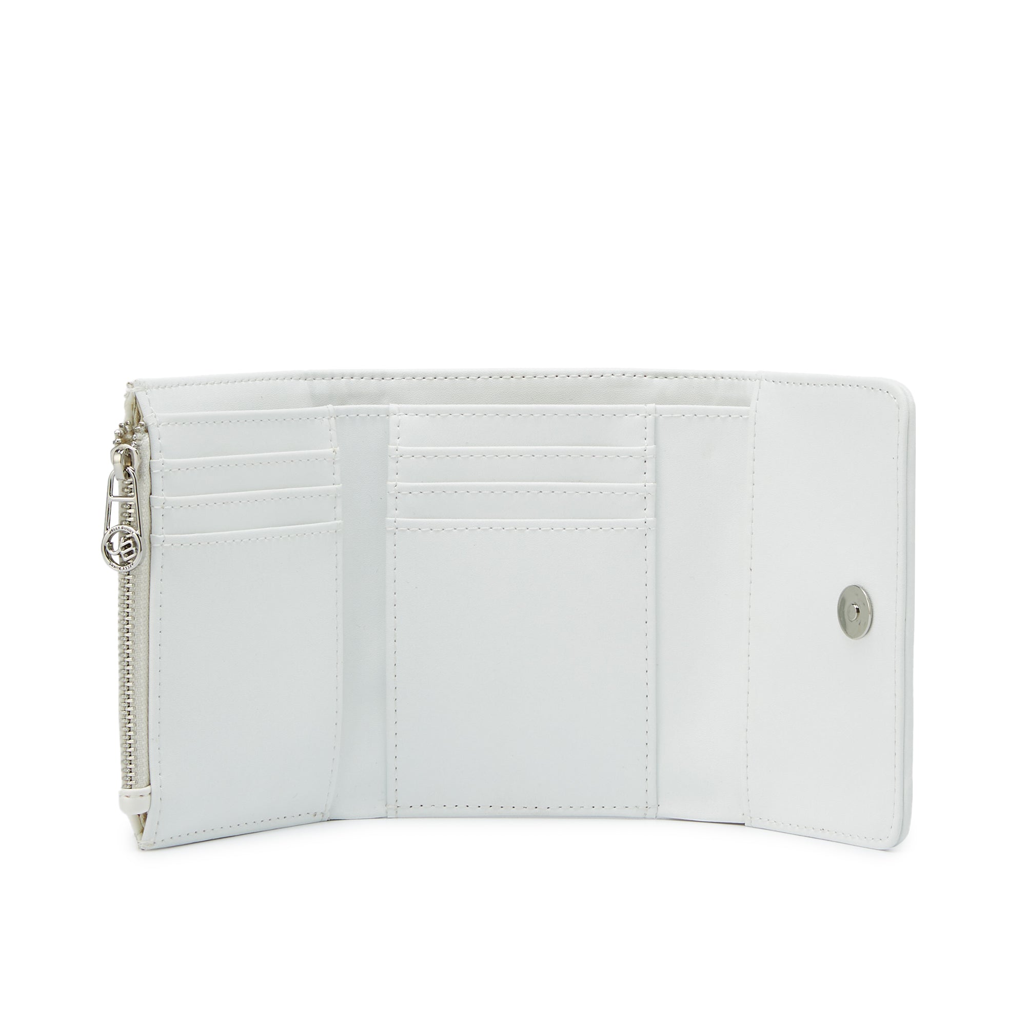 Foonis Short Wallet White